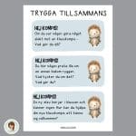 Trygga tillsammans – samtalskort om vänskap och gemenskap - bild 1