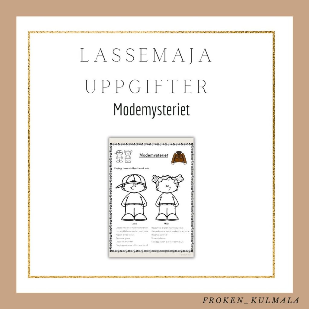 LasseMaja arbetsblad: Modemysteriet