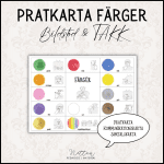 Pratkarta färger - bild 1
