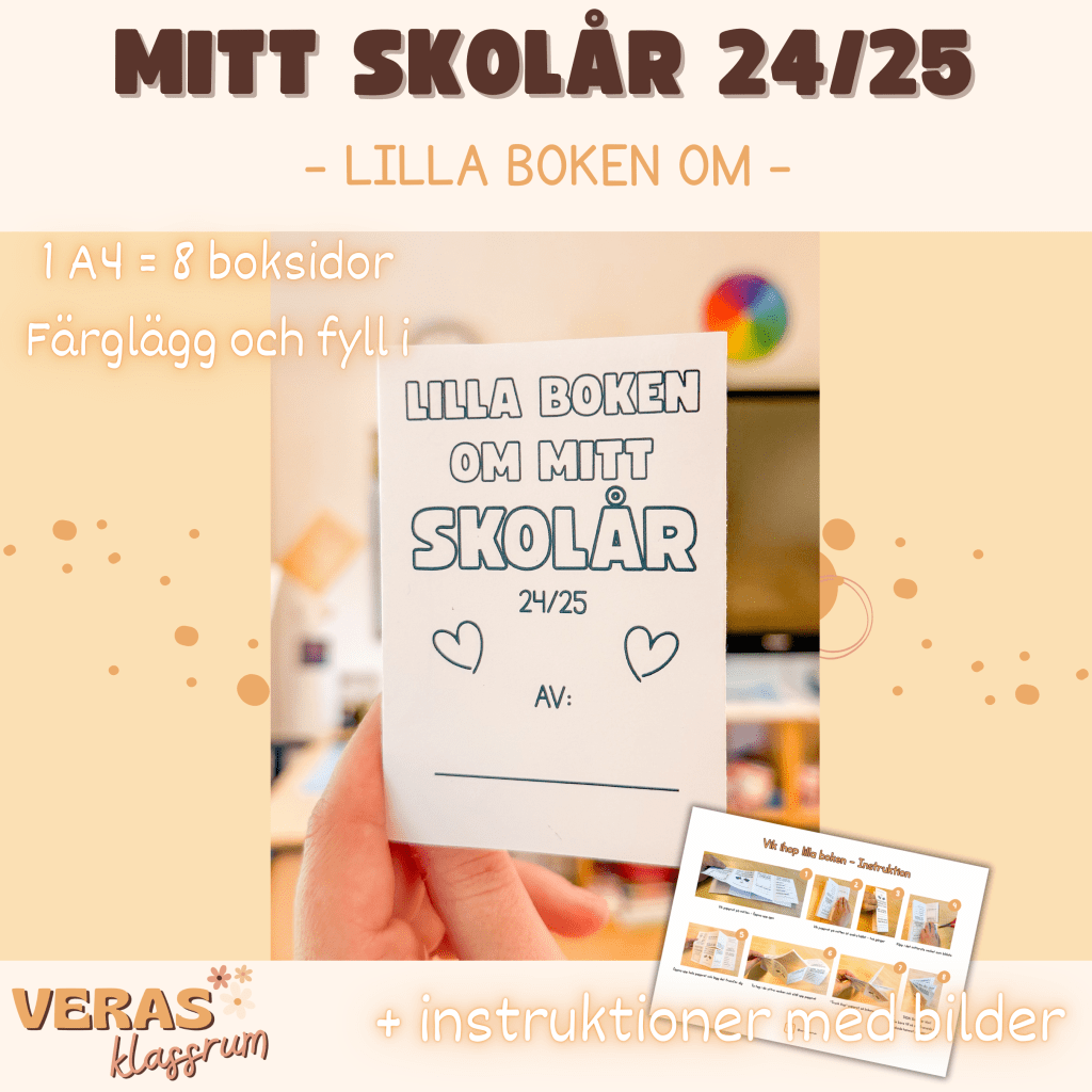 Lilla boken om – Mitt skolår 24/25