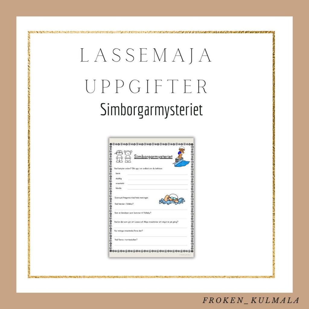 LasseMaja arbetsblad: Simborgarmysteriet