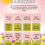 6 olika bingon läsbingo, mattebingo - bild 7