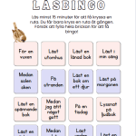 6 olika bingon läsbingo, mattebingo - bild 6