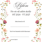 Stort paket med diplom ht 24 – vt 25 - bild 16