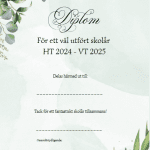 Diplom skolavslutning 2025 - bild 2