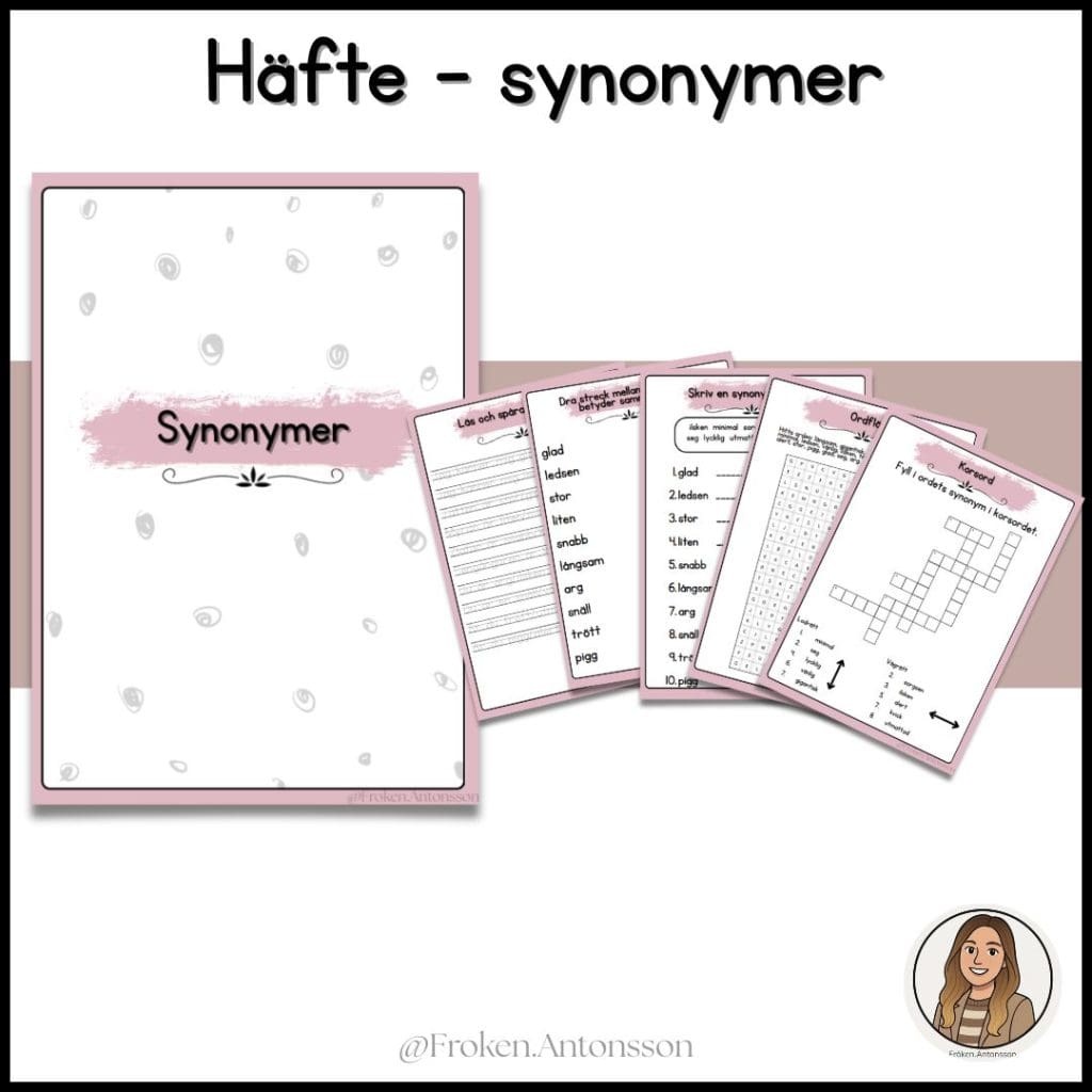 Synonymer – arbetshäfte