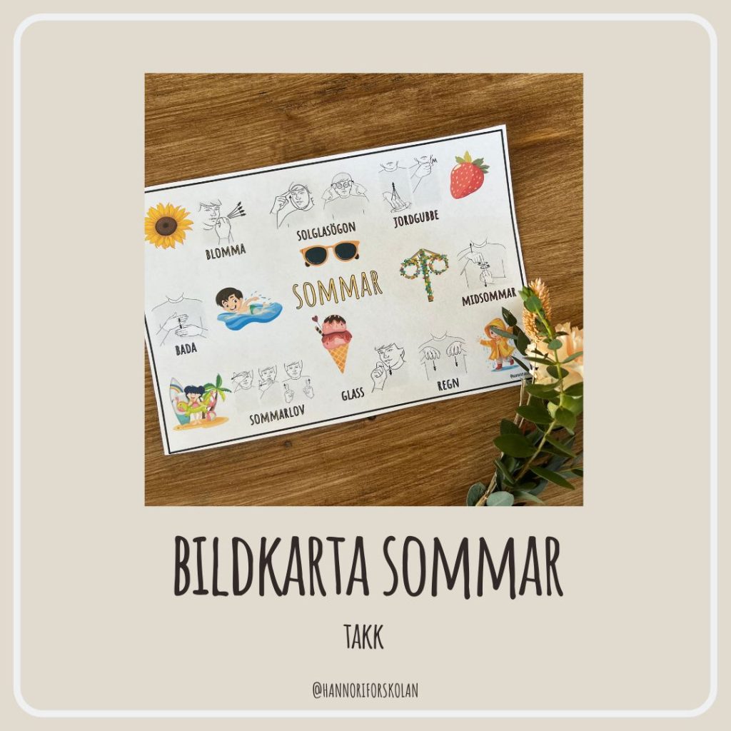 Bildkarta sommar
