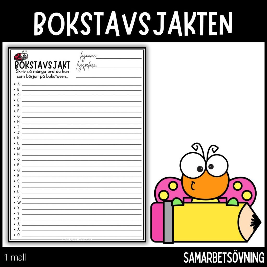 Bokstavsjakten