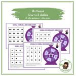 Mattespel- snurra och dubbla - bild 1