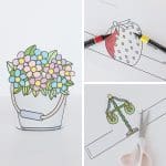 Midsommarpyssel – stående dekorationer - bild 2