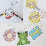 Midsommarpyssel – girlang - bild 3