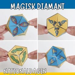 Sveriges nationaldag - magisk diamant
