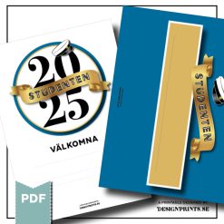 dekorationer student