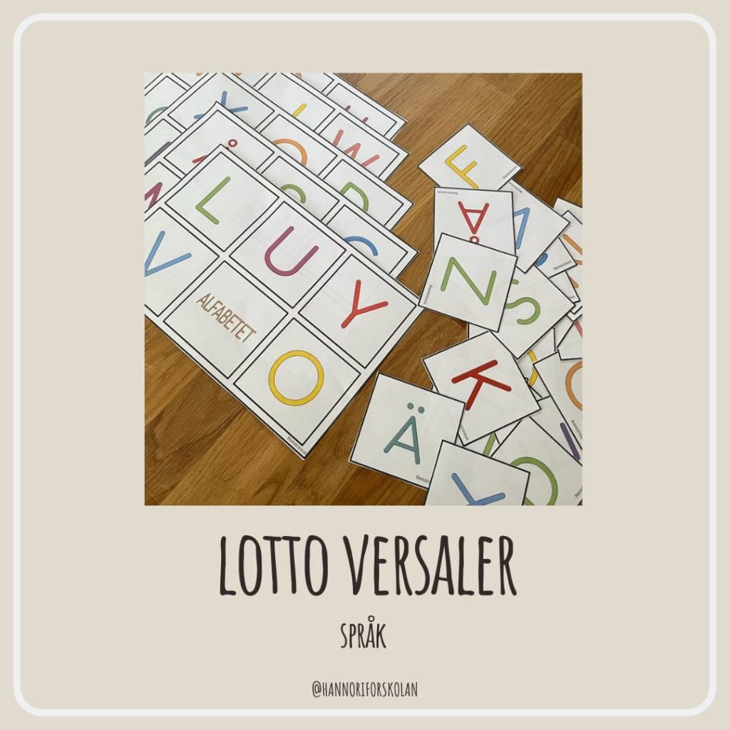 Lotto versaler