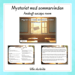 Escape room – Mysteriet med Sommarvinden - bild 1