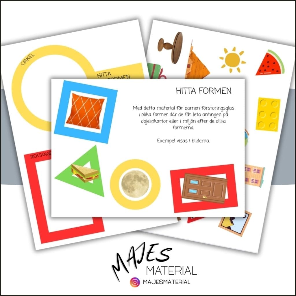 Hitta formen – matematiska förstoringsglas