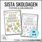 Sista skoldagen | Posters & målarbilder (Åk 4-6) - bild 1