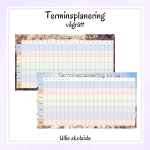Mall för terminsplanering 25/26 – redigerbar - bild 2