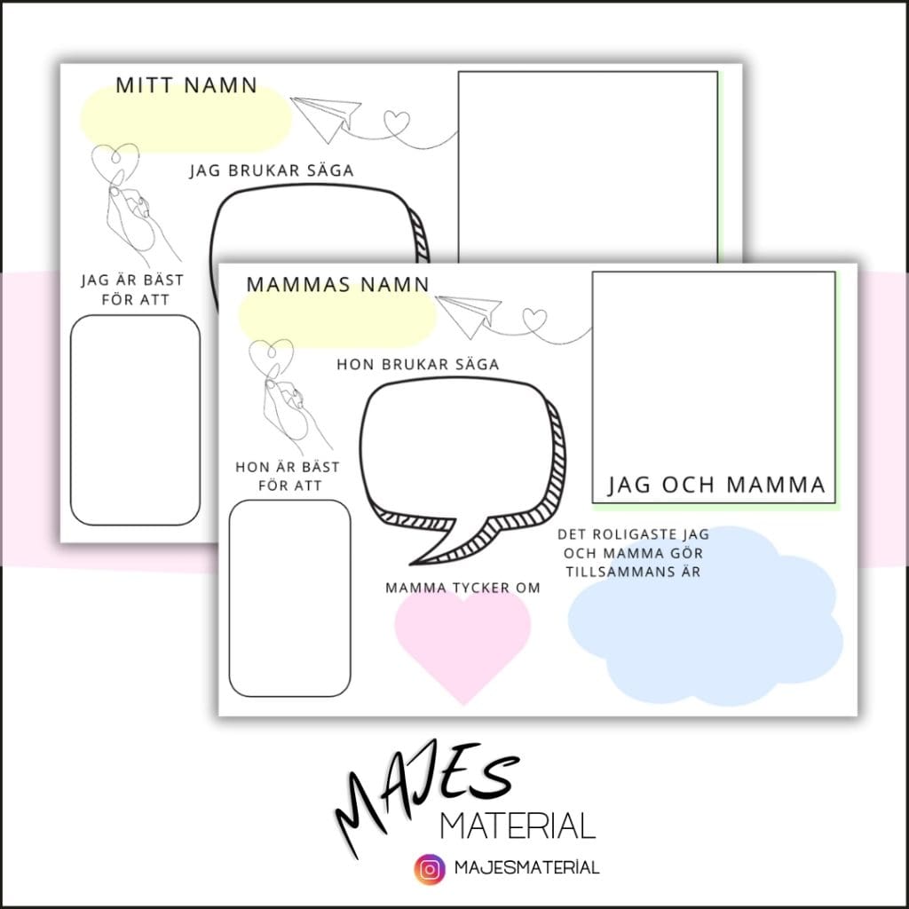 Familjeuppskattning – Kort