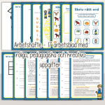 Sveriges nationaldag – Paket med arbetshäfte, skattjakt och tipspromenad – 6 juni - bild 2