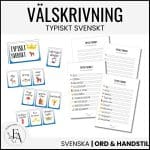 Typiskt svenskt (Ordkunskap, välskrivning, memory) - bild 1