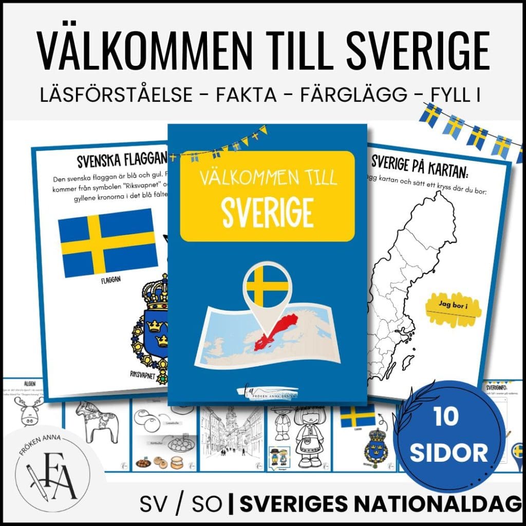 Välkommen till Sverige | Arbetshäfte