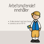Sveriges nationaldag – Skrivkort – Tema Sverige | Skrivuppgifter inför nationaldagen - bild 3