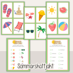 Skolavslutning och sommar – Stort paket – Minnesbok, arbetshäfte och skattjakt - bild 3