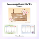Klassrumskalender 25/26 - bild 1