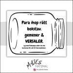 Alfabetet – Syltburkar - bild 2