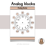 Analog klocka - bild 2