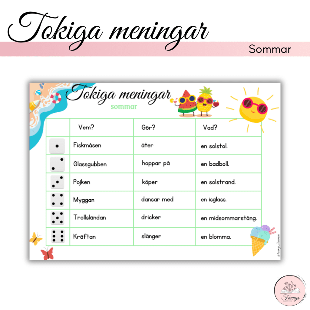 Tokiga meningar- sommar