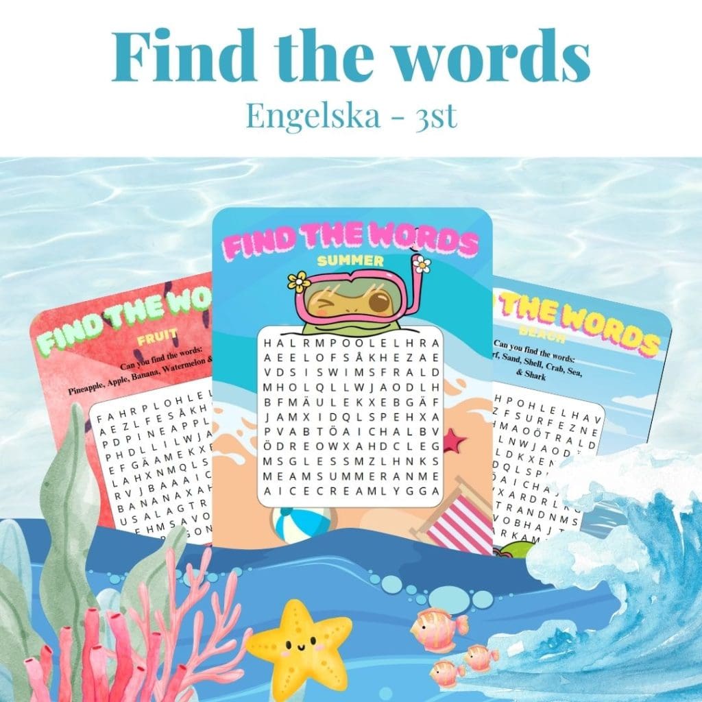 Find the words – 3st