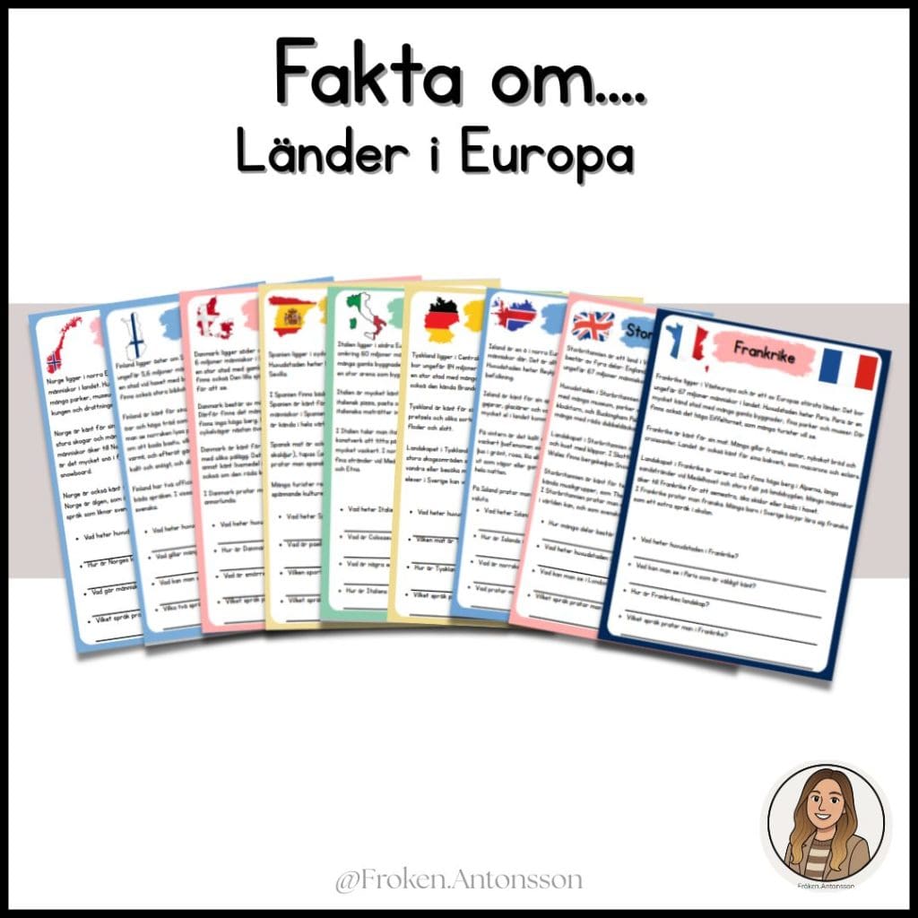 Fakta om… länder i Europa