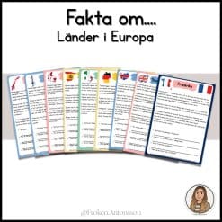 Fakta om... länder i Europa