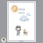 Yrken – Polis - bild 1