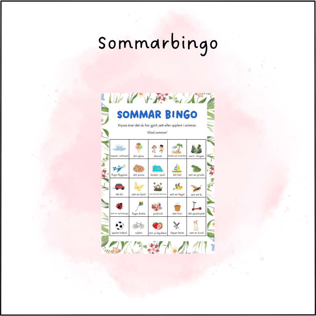 Sommarbingo