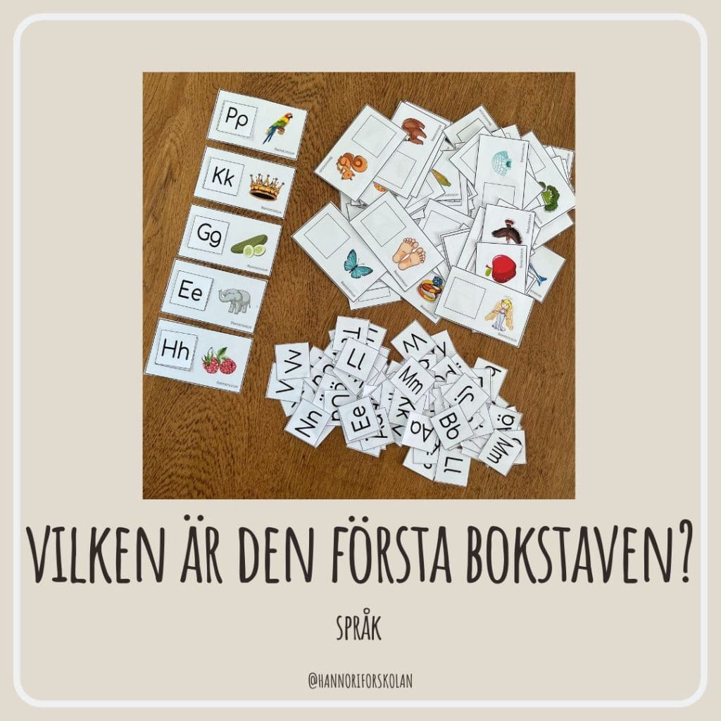 Vilken är den första bokstaven?