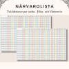Närvarolista