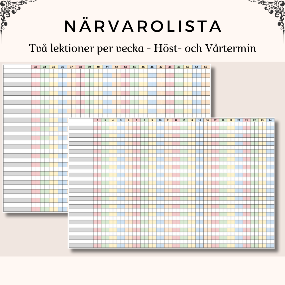 Närvarolista