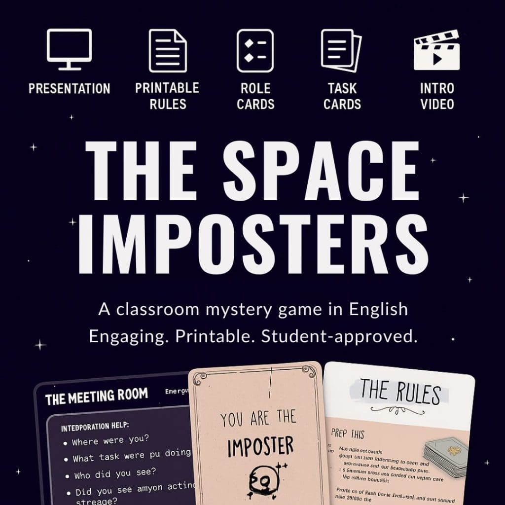 🪐 The Space Imposters – A Classroom Mystery Game