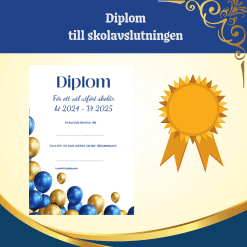 Diplom skolavslutning 2025