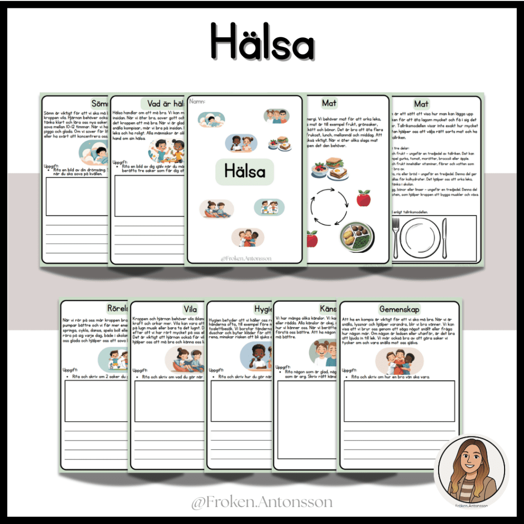 Hälsa – enkelt arbetshäfte