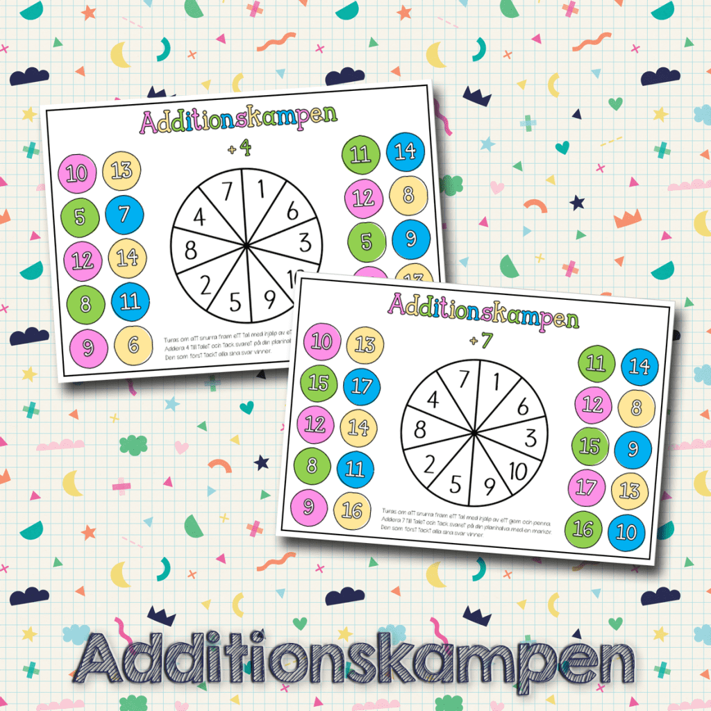 Öva addition – Additionskampen