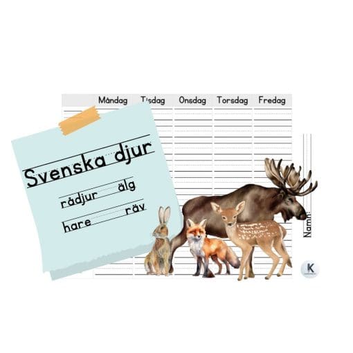 Svenska djur