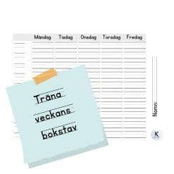 Veckans bokstav S