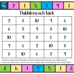 Dubbelt och hälften – spel - bild 4