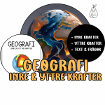 Geografi: Inre och yttre krafter arbetshäfte - bild 1