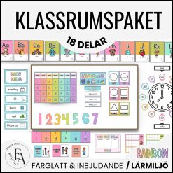 GIGANTISKT klassrumspaket: Rainbow