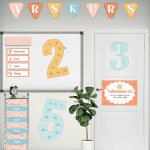 Klassrumspaket 2025 Pastell retro - bild 1